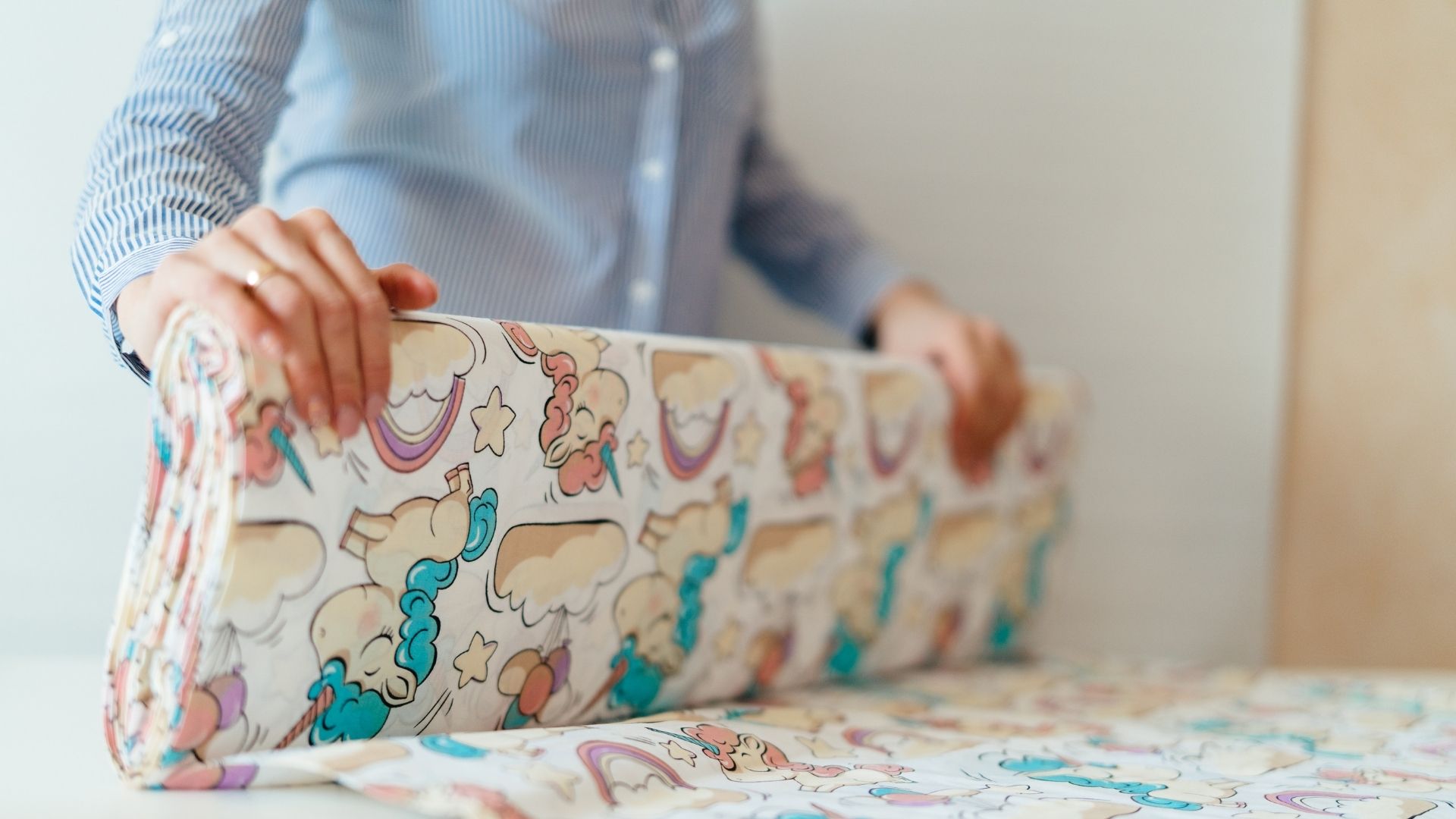 Gyerekmintás pamutvászon a Piramis Szentes választékában