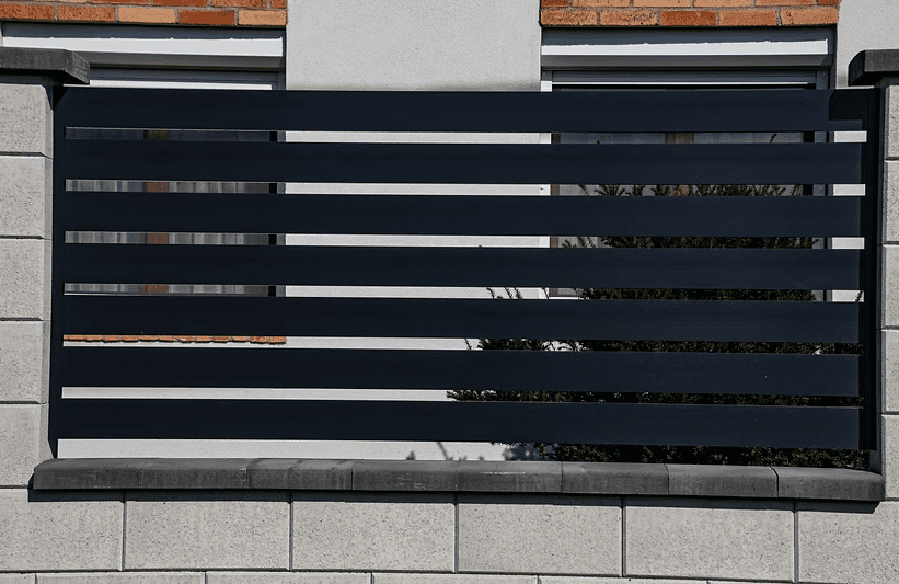 lamellás kerítés Győr